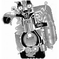 Контрактный (б/у) двигатель TOYOTA 2AZ-FXE (ТОЙОТА 2AZFXE)