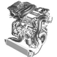 Контрактный (б/у) двигатель OPEL Z16LET (ОПЕЛЬ Астра, Мерива)