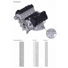 Контрактный (б/у) двигатель BMW N62B36A (БМВ N62 B36A (E65, E66))