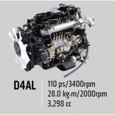Контрактный (б/у) двигатель HYUNDAI D4AL (ХЮНДАЙ County, HD72)