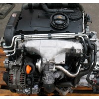 Контрактный (б/у) двигатель AUDI AZV, BMA (АУДИ A3 2.0 TDI)