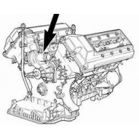 Контрактный (б/у) двигатель BMW 44 8S1 (M62 B44) (БМВ 540i, 740i, 840i)