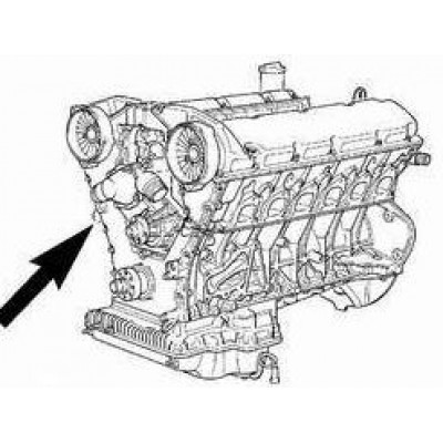 Контрактный (б/у) двигатель BMW 54 122 (M73) (БМВ 750iL, 850i (E38, E31))