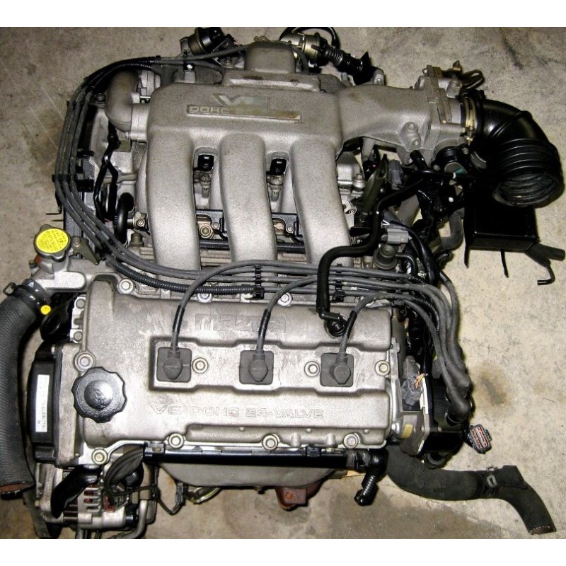 Купить двигатель 5 литров. Mazda KL ze 2.5 v6. Мазда 626 в6 мотор. Двигатель KL ze 2.5 на Мазда. Мотор Мазда 2.5 v6.